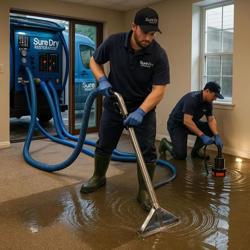 Water Extraction and Removal process in Carlisle, MA